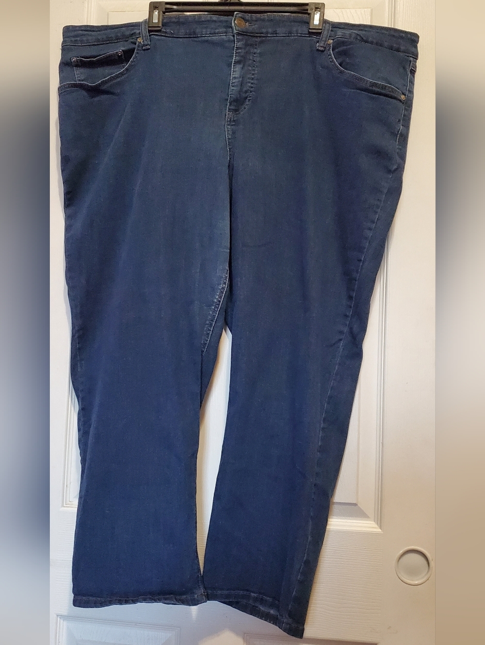 Terra & Sky Navy Straight-Leg Women's Jeans